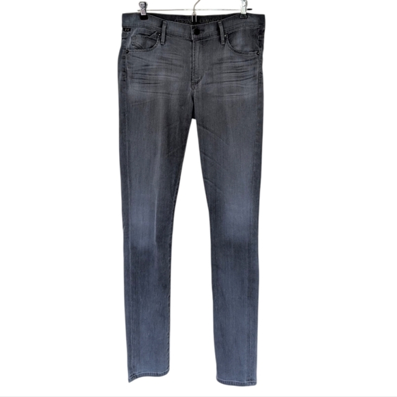 Citizens of Humanity Avedon Skinny Jeans Grey Denim Mid-Rise Women's size 30 - Picture 2 of 16